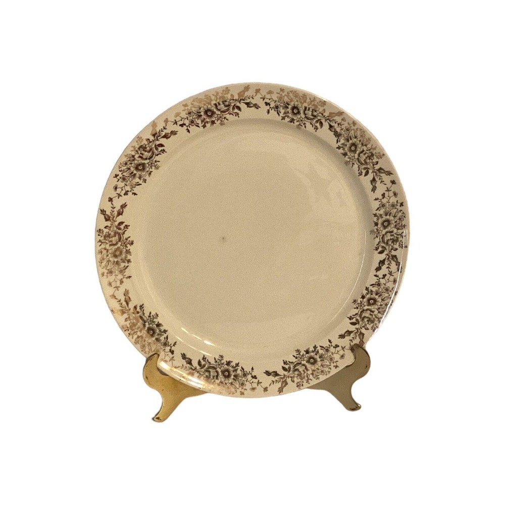 Taylor Smith Taylor USA Porcelain Set Of Four Dinner Plates